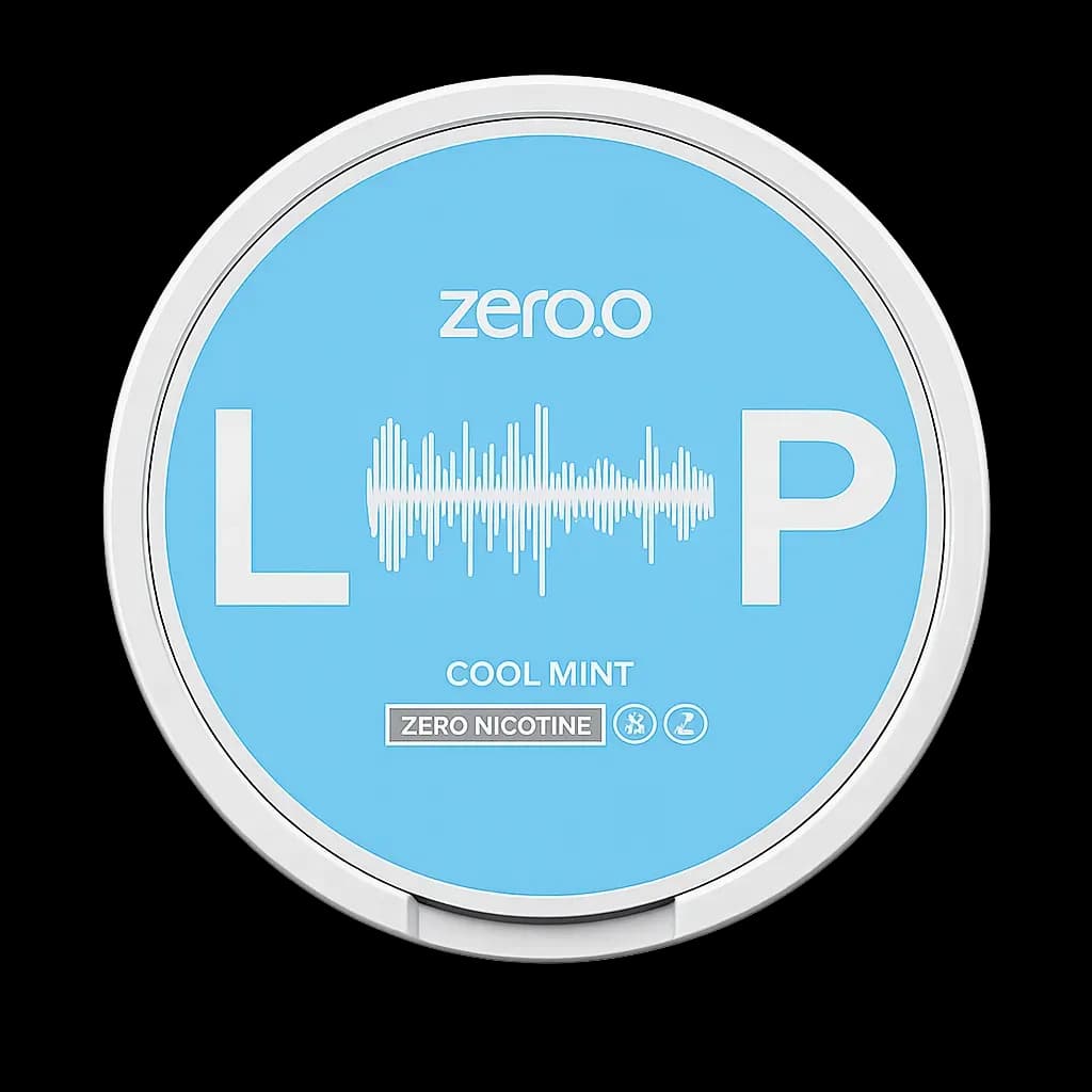 Headline Cooling mint. Zero nicotine.