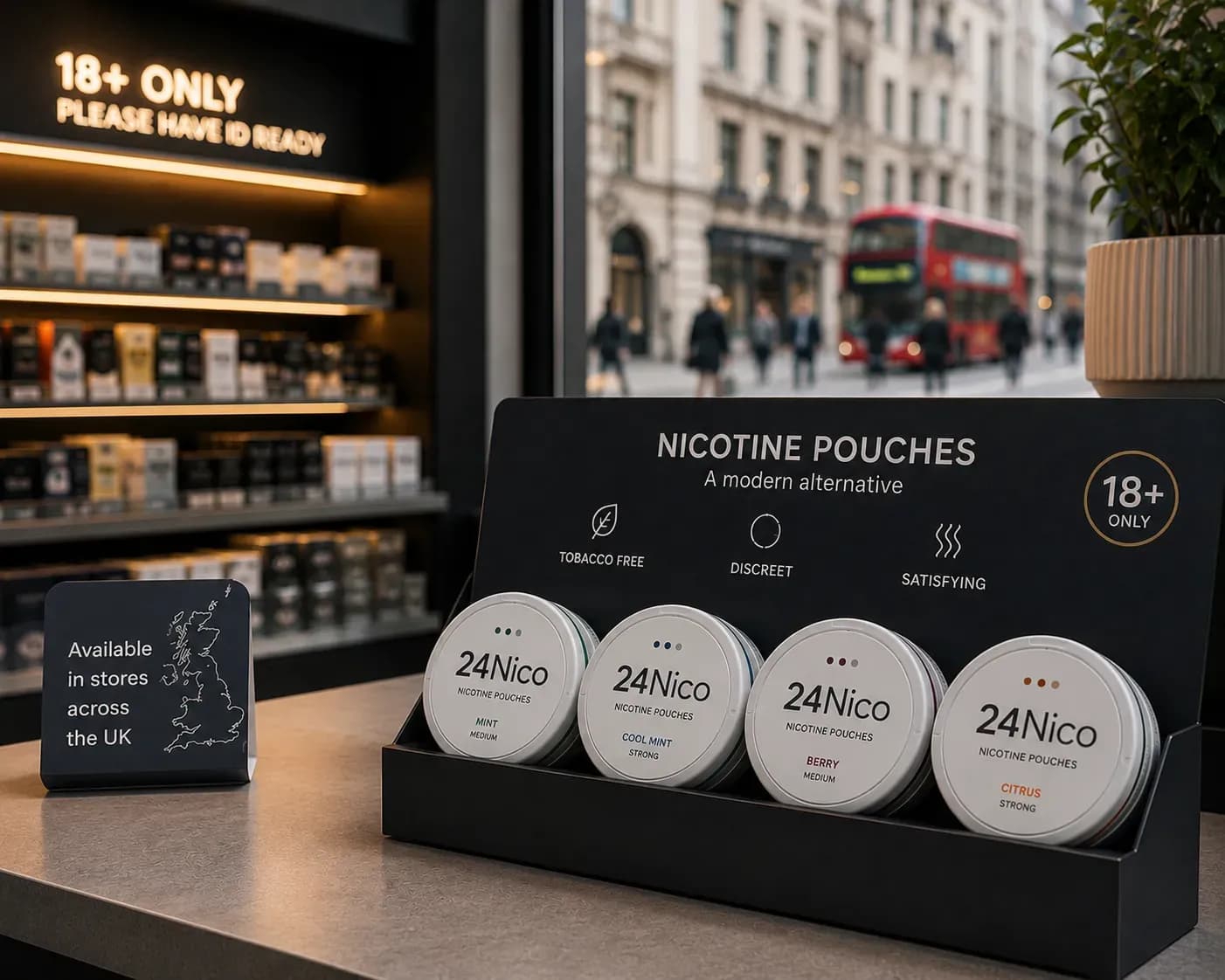 Are nicotine pouches legal in the UK?