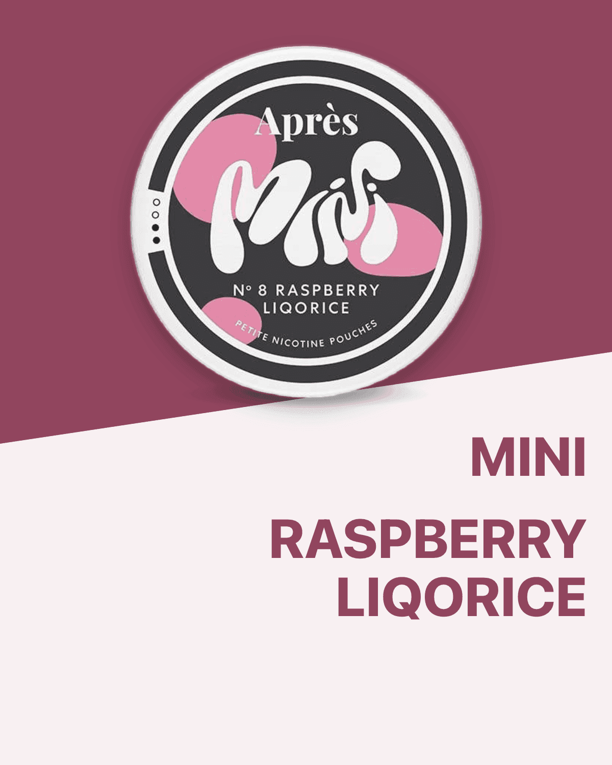 Tart Raspberry, Dark Liquorice