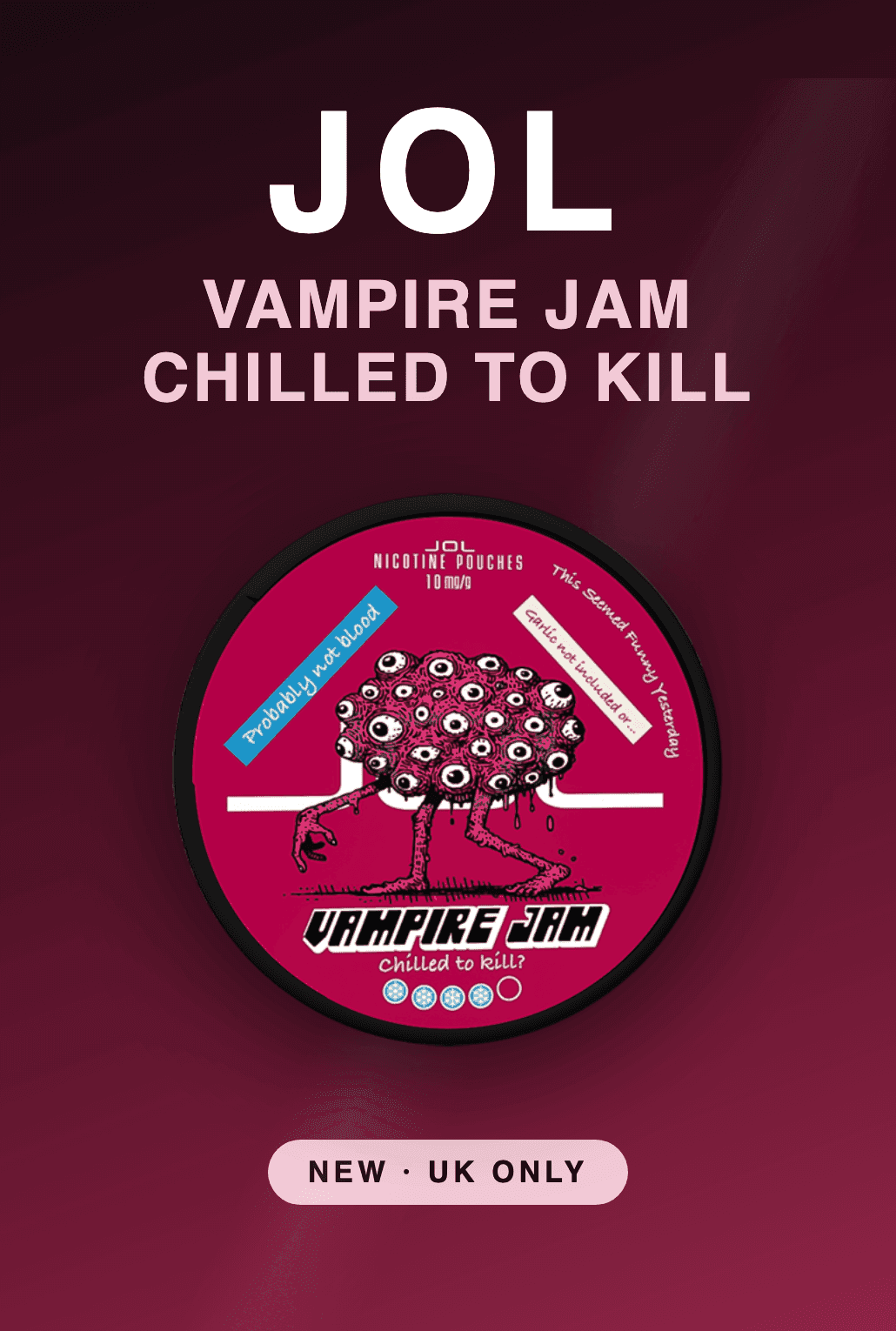 JOL Vampire Jam Cool Raspberry Elderberry