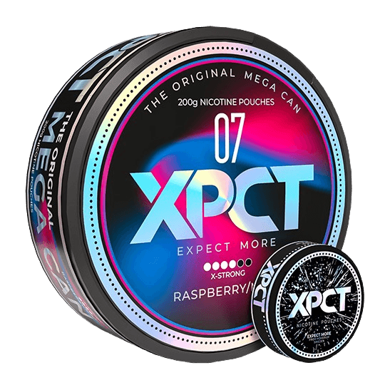 XPCT Raspberry Mint Mega Can Xstrong