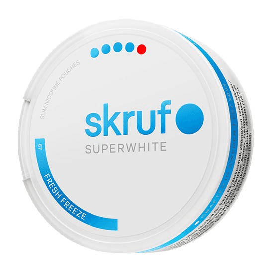 skruf SUPERWHITE Fresh Freeze Ultra Strong