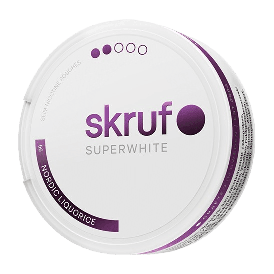 skruf SUPERWHITE no 56 Nordic Liquorice