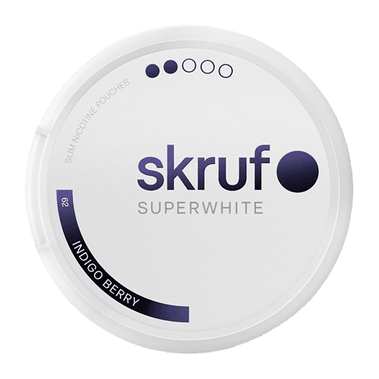 skruf SUPERWHITE no 62 Indigo Berry