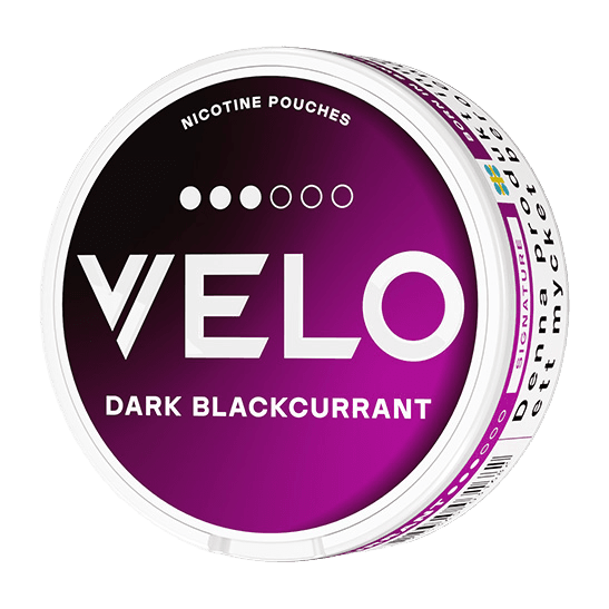 VELO Dark Blackcurrant Slim Strong